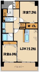 ロイヤルパークス若葉台の物件間取画像